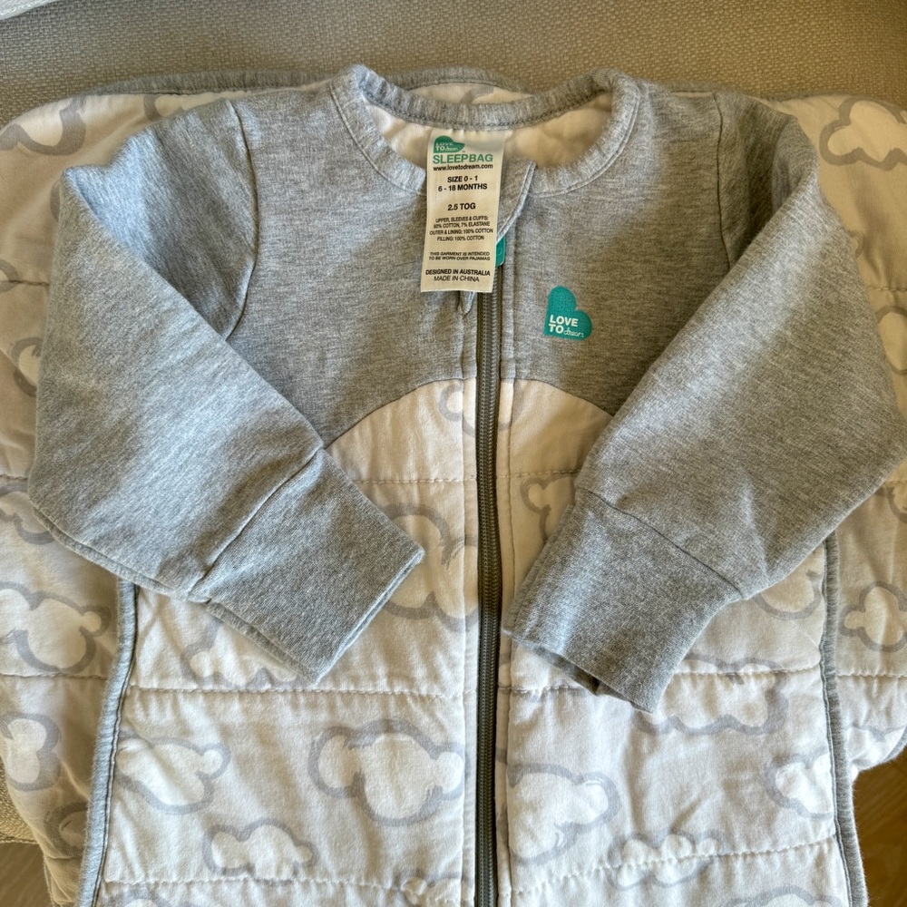 Love to dream long sleeves sleep sack 6-18M